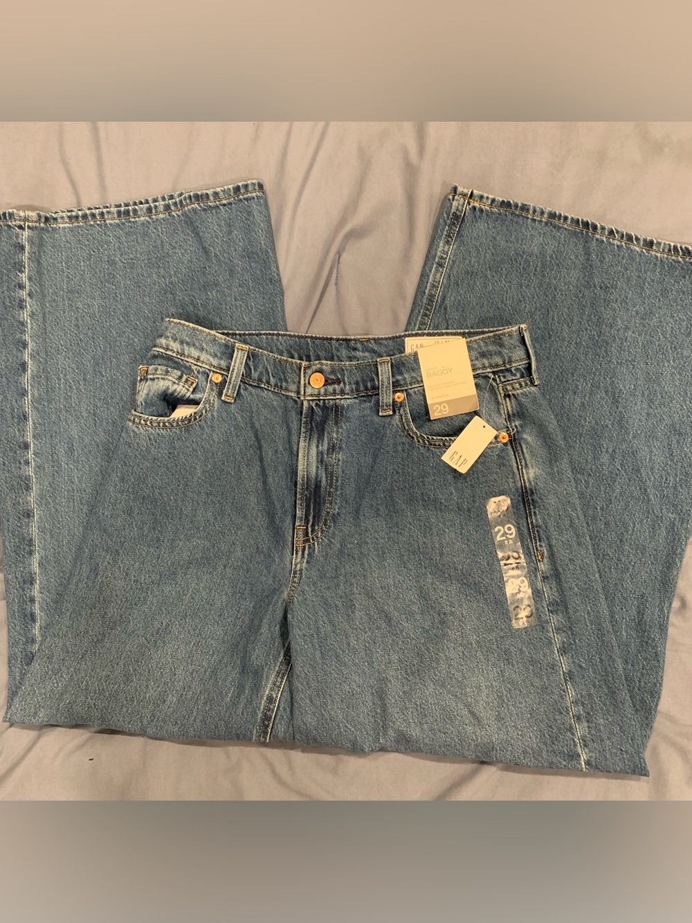 GAP Baggy Jeans - Light Blue Denim